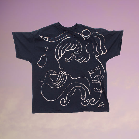 Bleached "T" No. 5 (2XL)